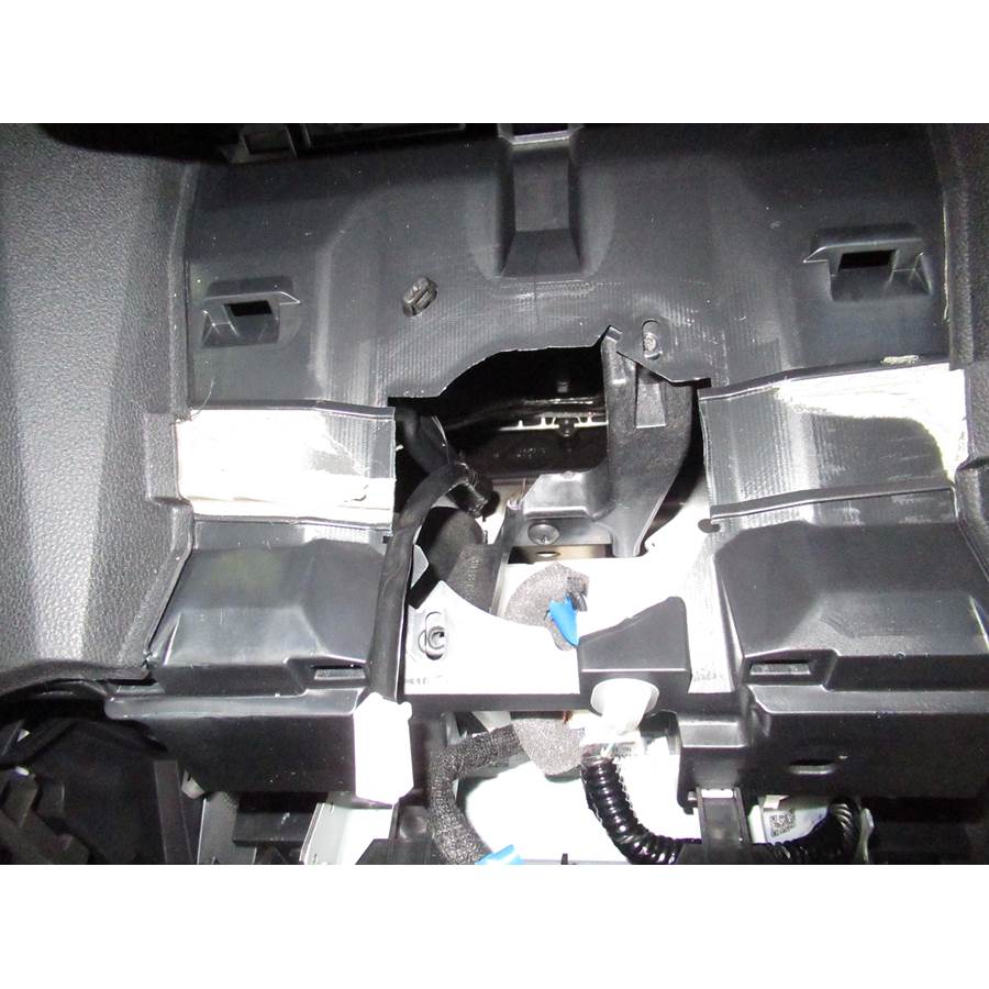 2021 Subaru Ascent Center dash speaker removed
