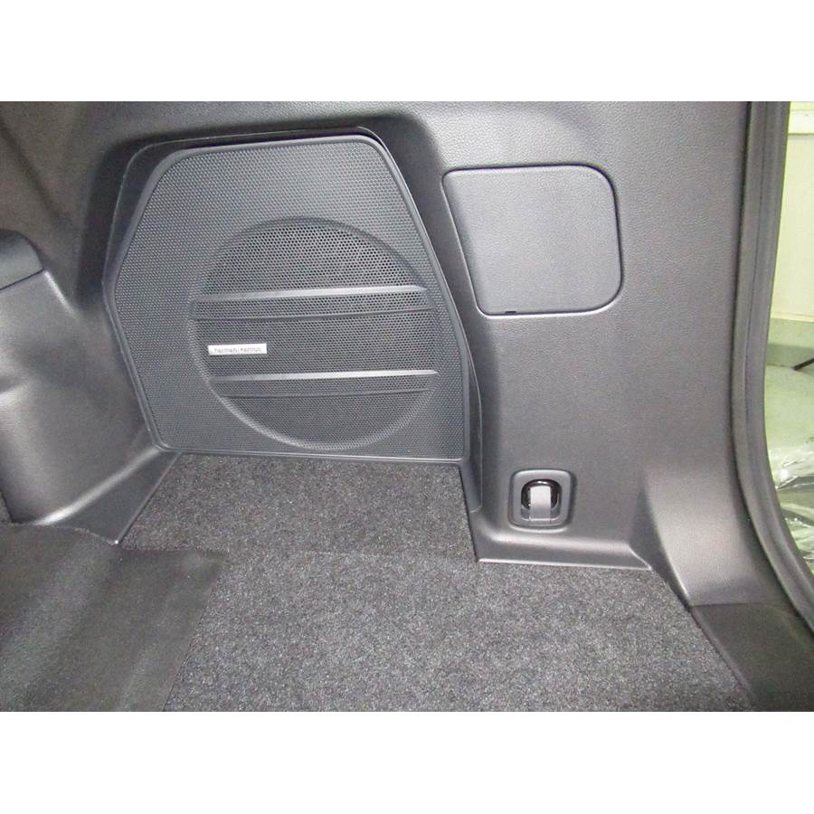 2021 Subaru Ascent Far-rear side speaker location