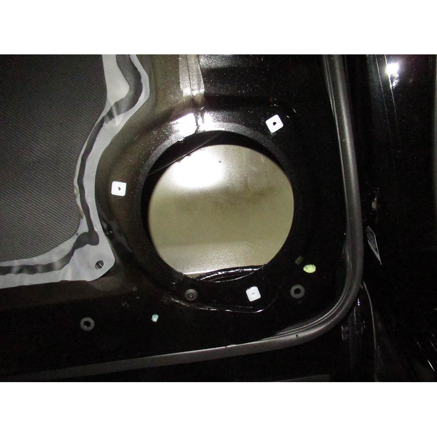 2019 Subaru Ascent Rear door speaker removed