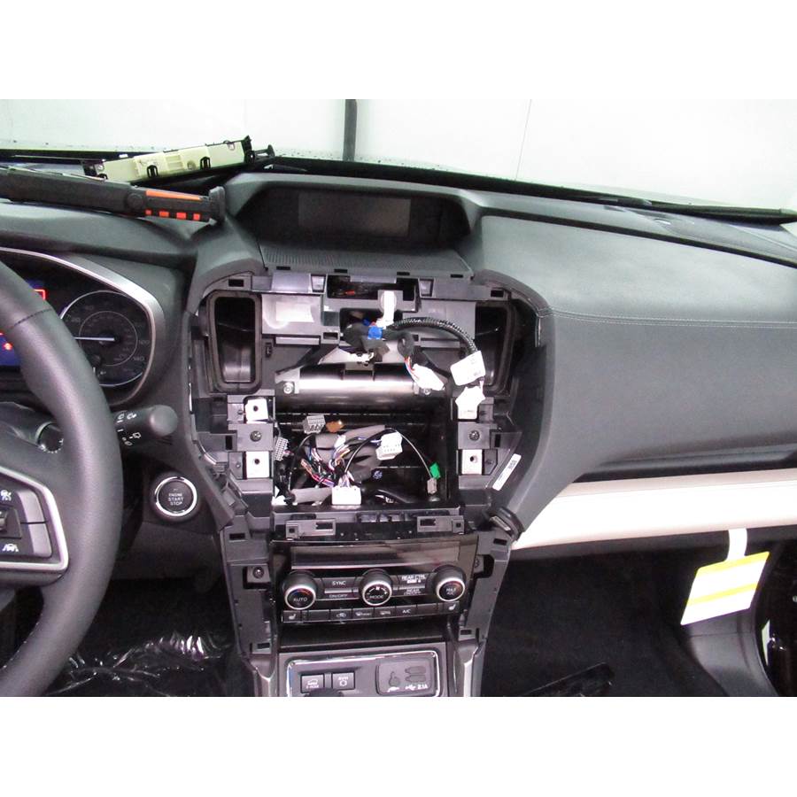 2019 Subaru Ascent Factory radio removed