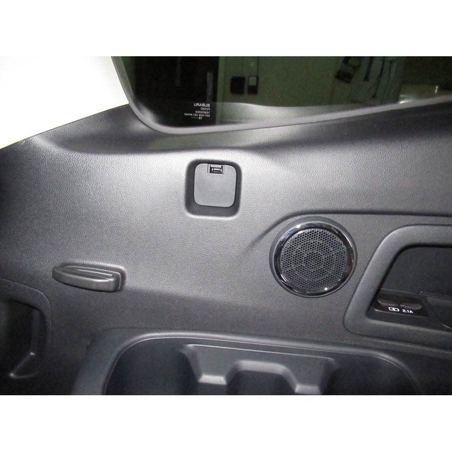 2022 Subaru Ascent Mid-rear speaker location
