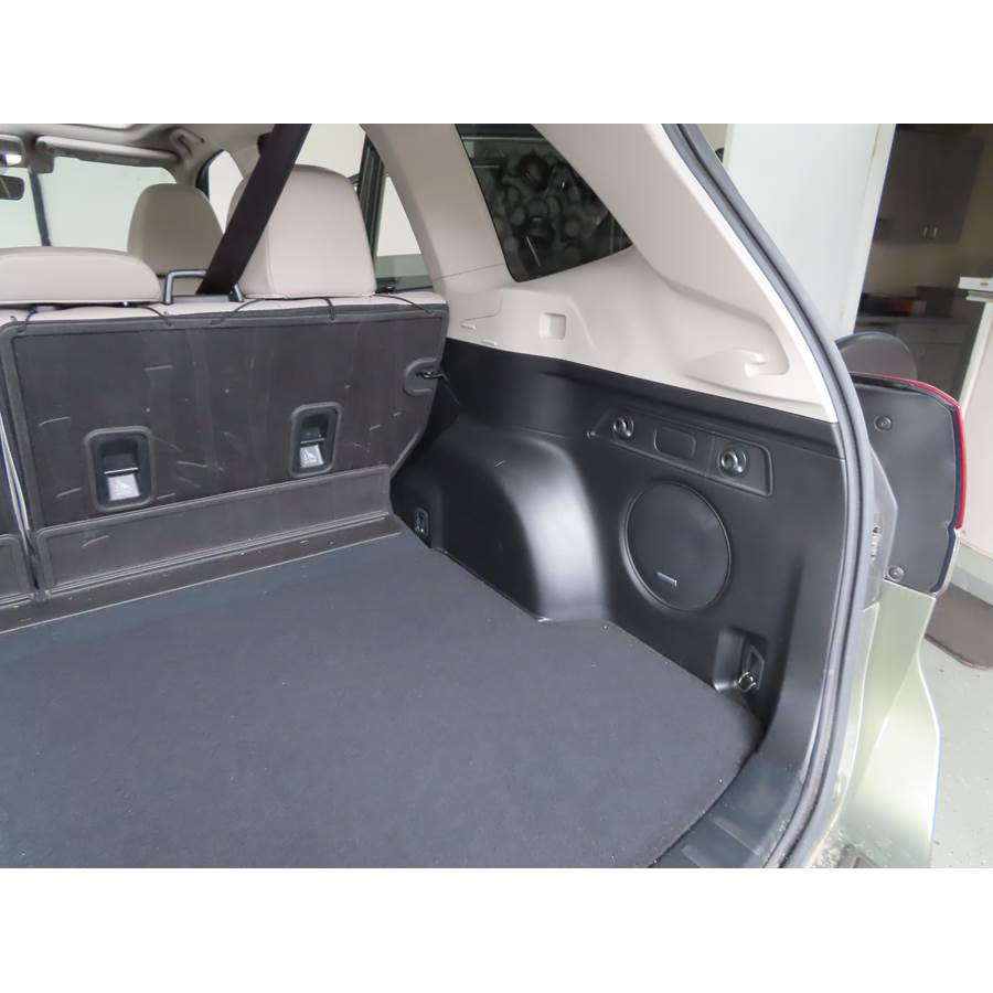 2019 Subaru Forester Far-rear side speaker location