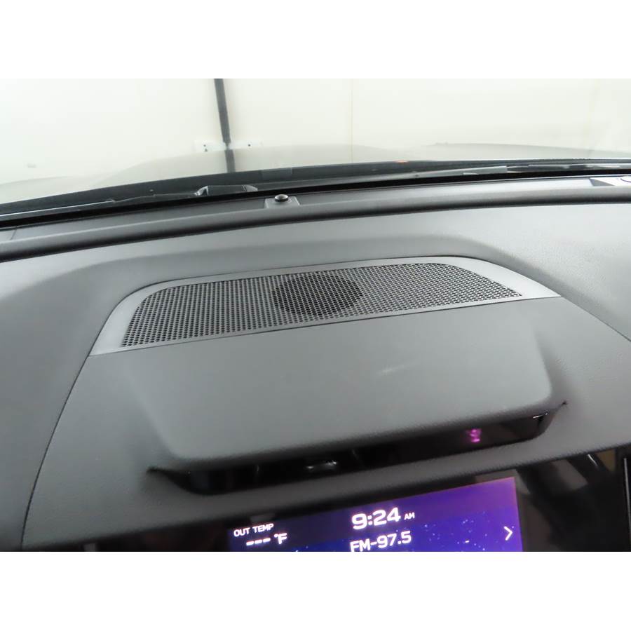 2020 Subaru Outback Center dash speaker location
