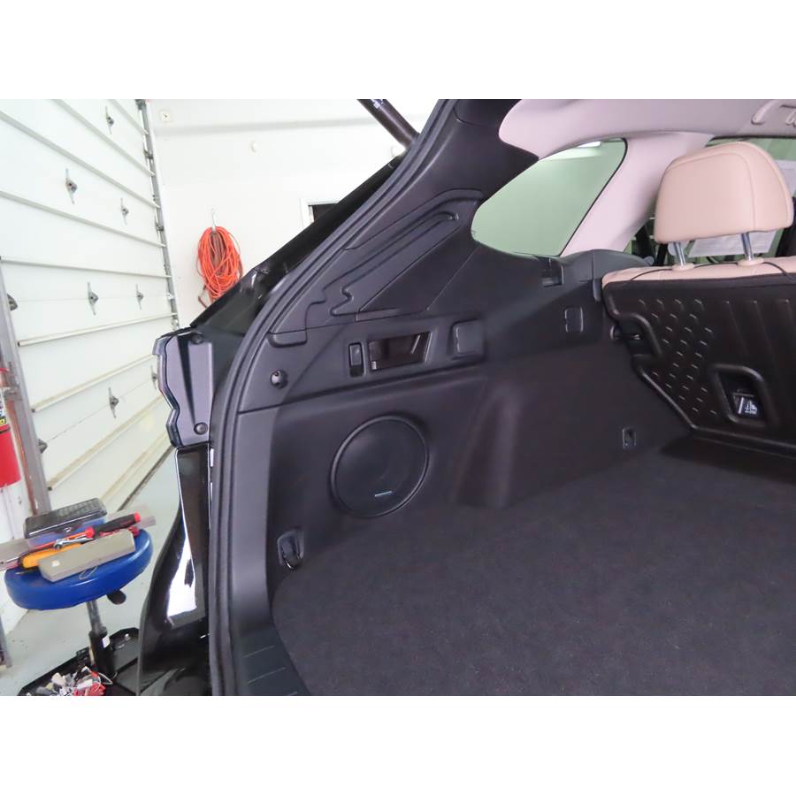 2020 Subaru Outback Far-rear side speaker location