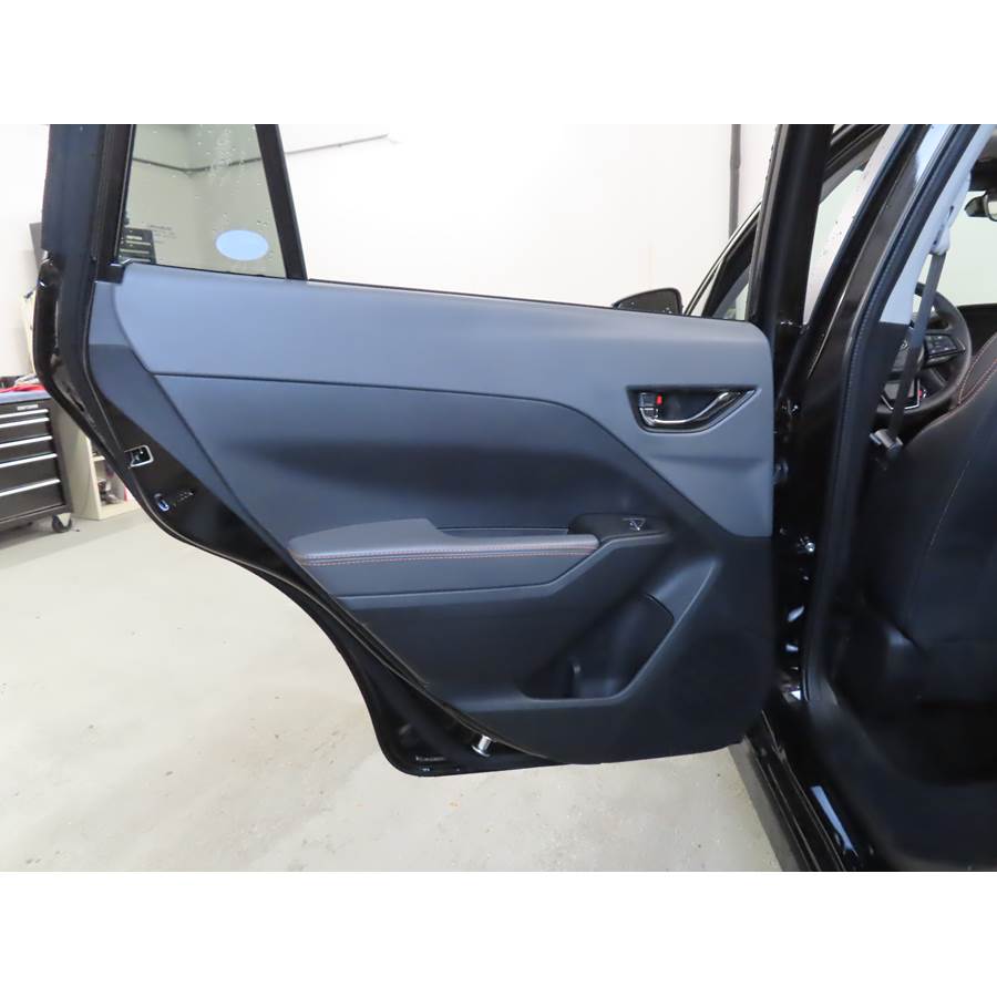 2024 Subaru Crosstrek Rear door speaker location