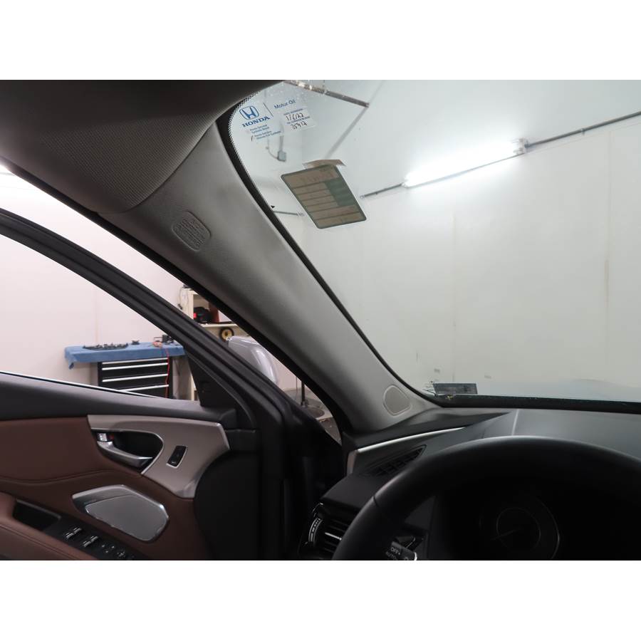 2021 Acura RDX Front pillar speaker location