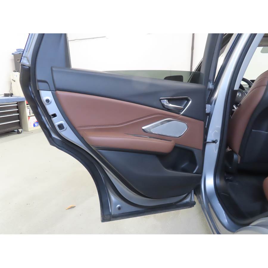 2021 Acura RDX Rear door speaker location