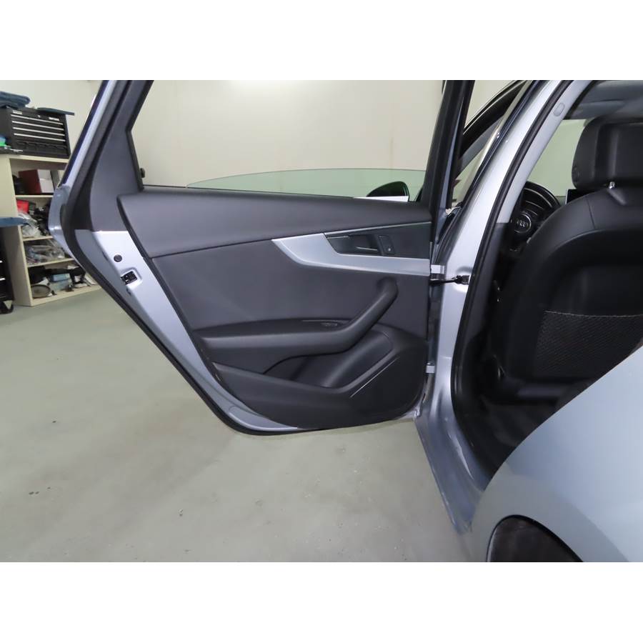 2020 Audi A4 Rear door speaker location