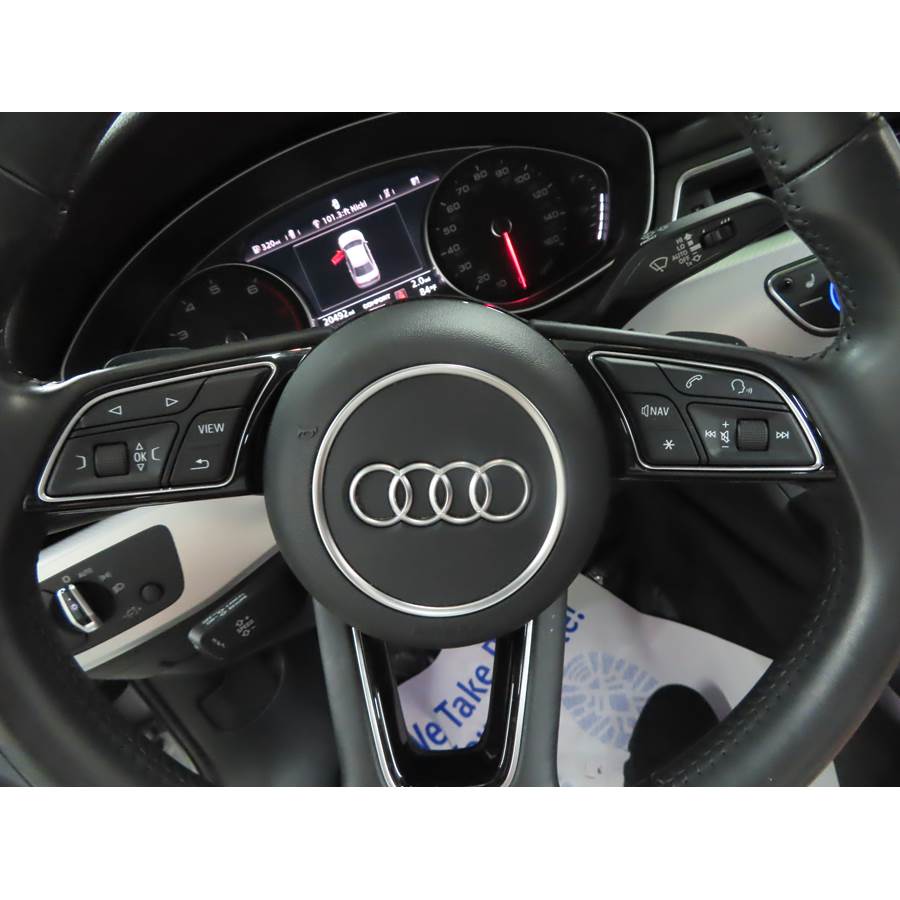2021 Audi A4 Steering wheel audio controls