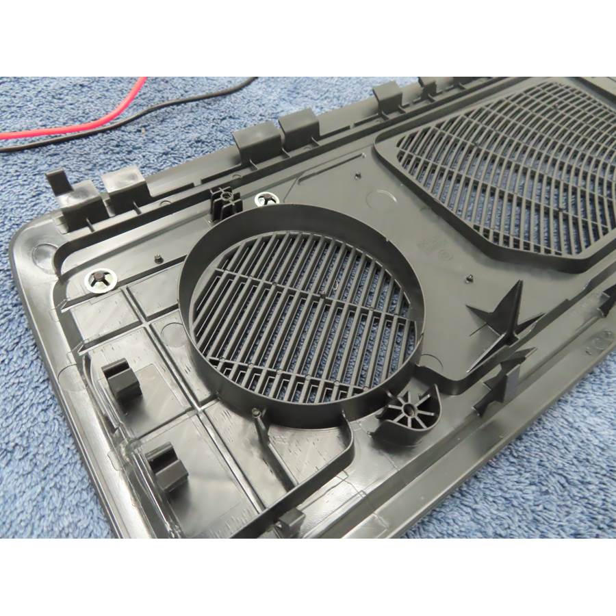 2021 Audi A4 Rear deck speaker removed