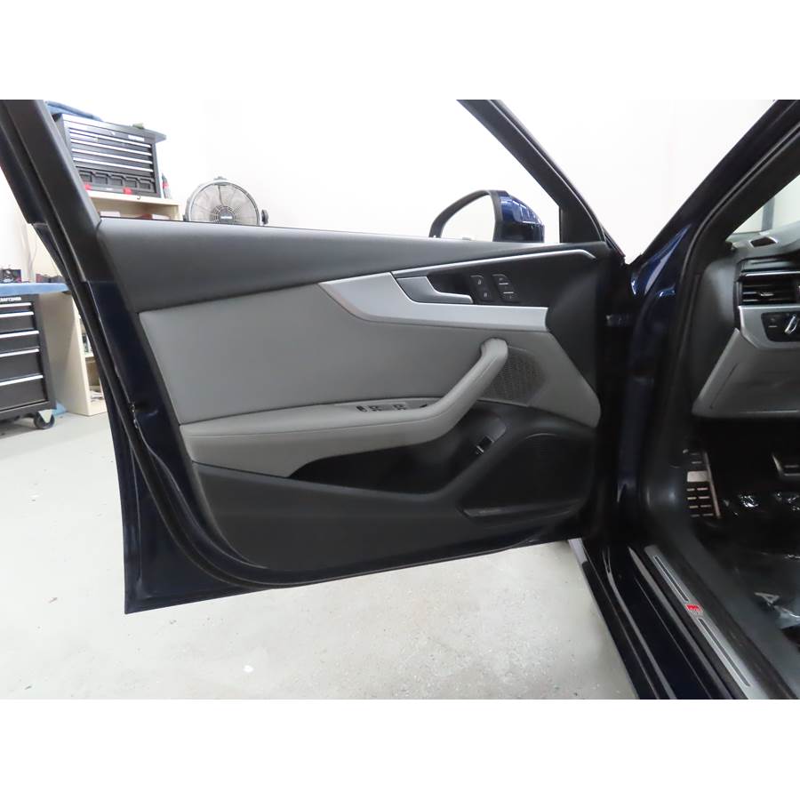 2023 Audi A4 Front door speaker location
