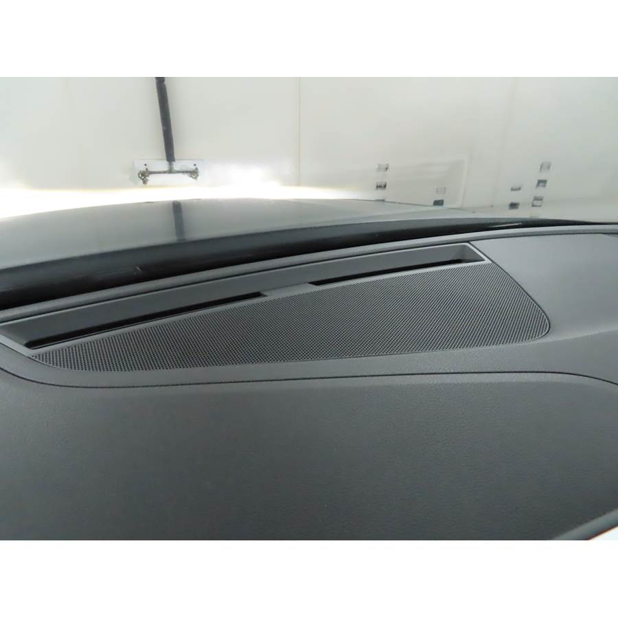 2020 Audi A5 Center dash speaker location