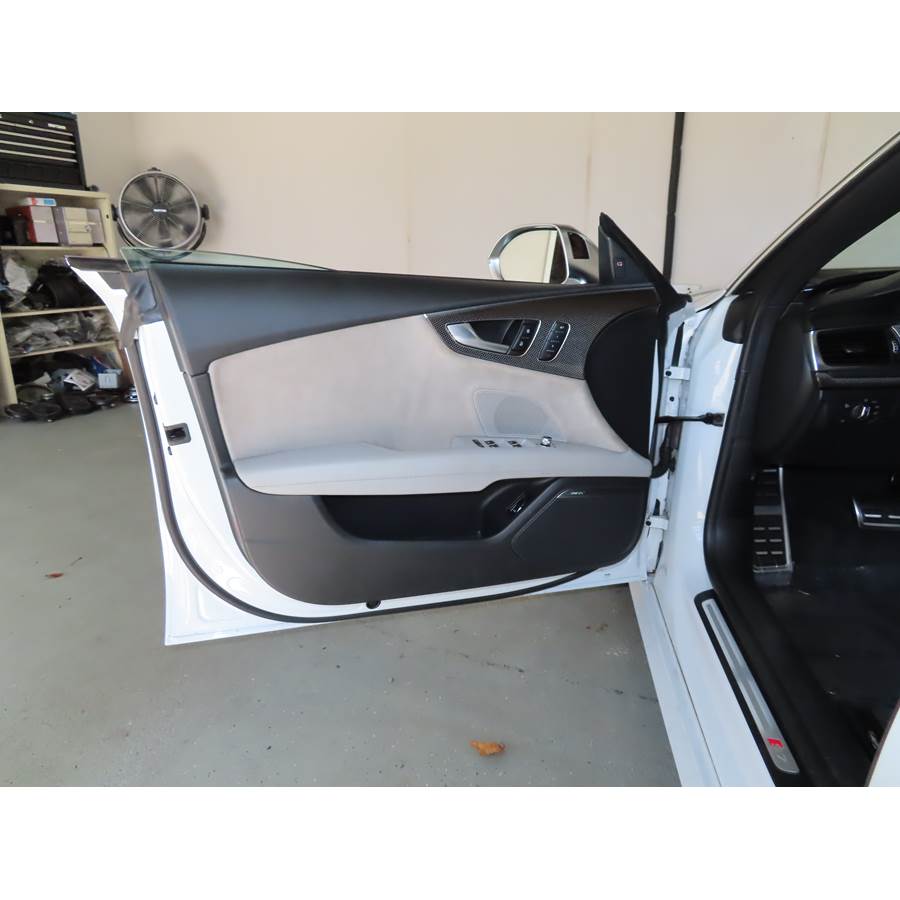2012 Audi A7 Front door speaker location