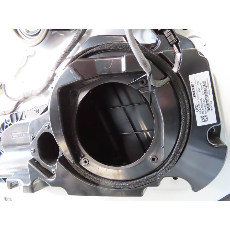 2014 Audi S7 Front door woofer removed