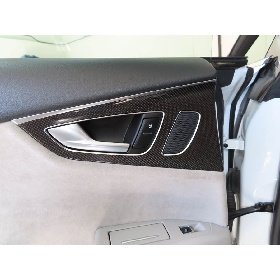 2014 Audi S7 Rear door tweeter location