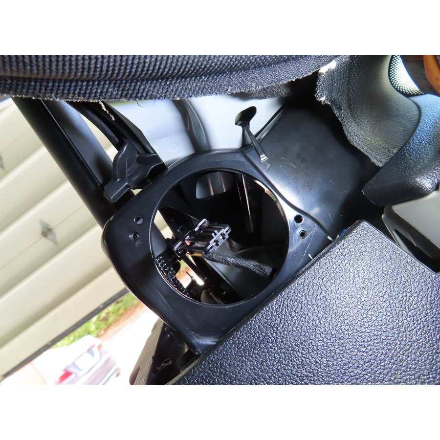 2015 Audi S7 Rear pillar speaker removed