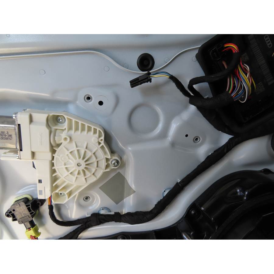 2016 Audi A7 Front door midrange removed