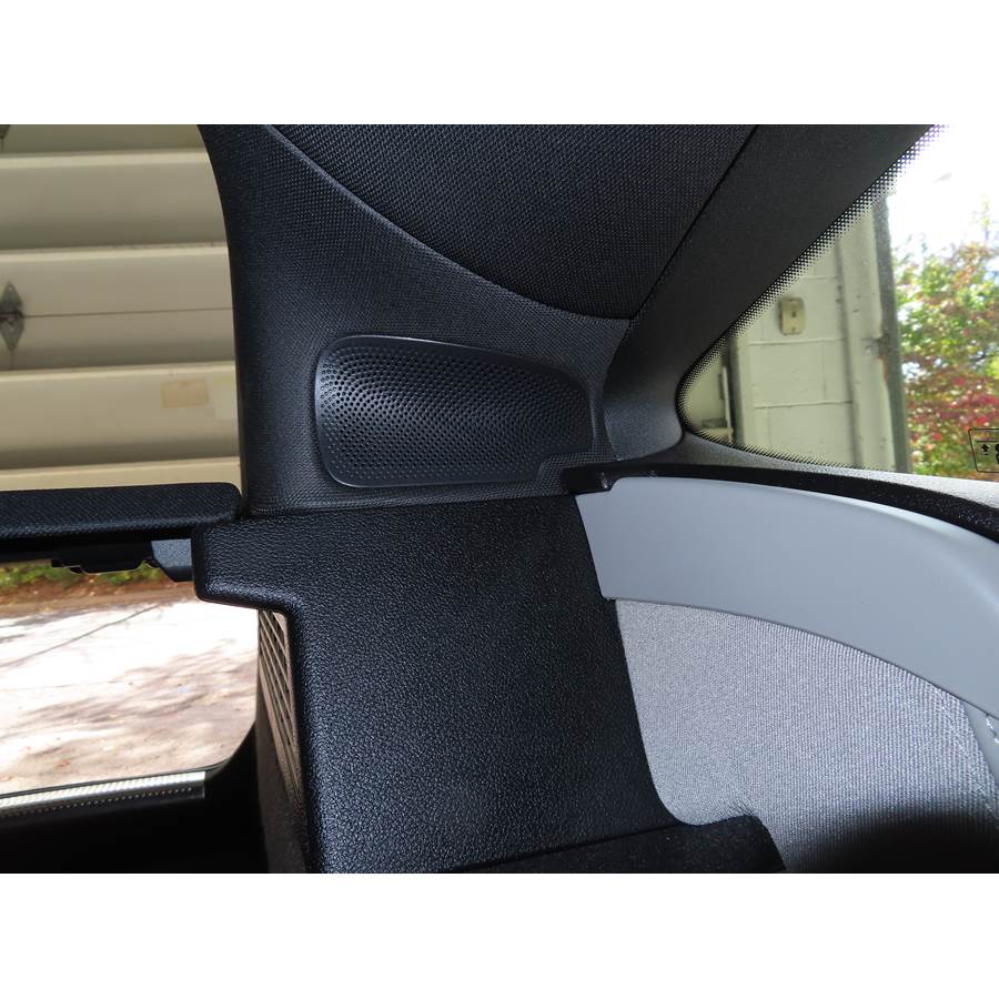 2017 Audi A7 Rear pillar speaker location