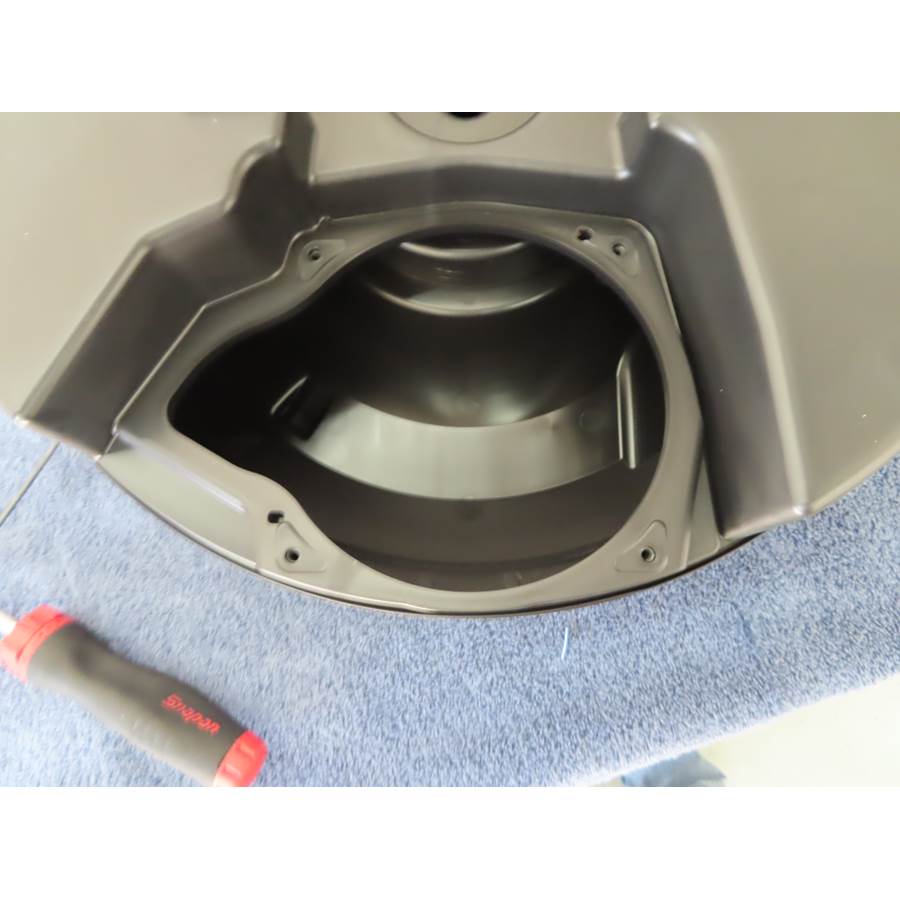 2022 Audi SQ5 Under cargo floor speaker removed