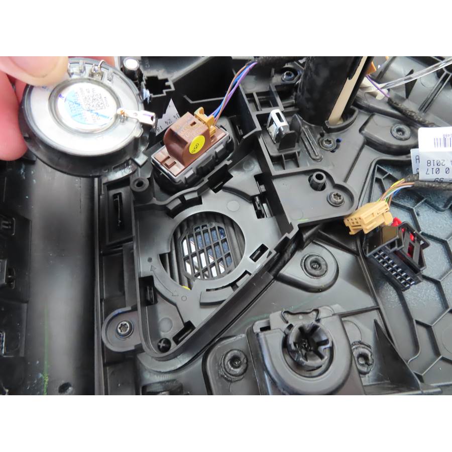 2021 Audi Q5 Rear door tweeter removed