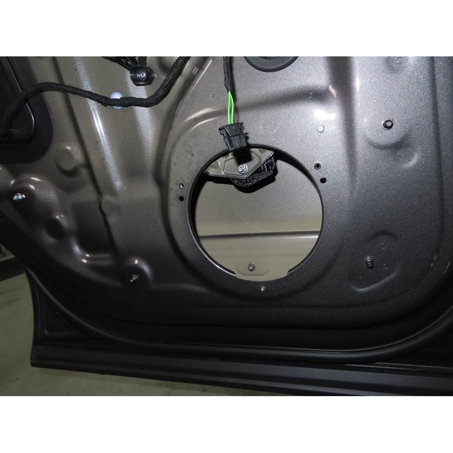 2022 Audi Q7 Rear door speaker removed