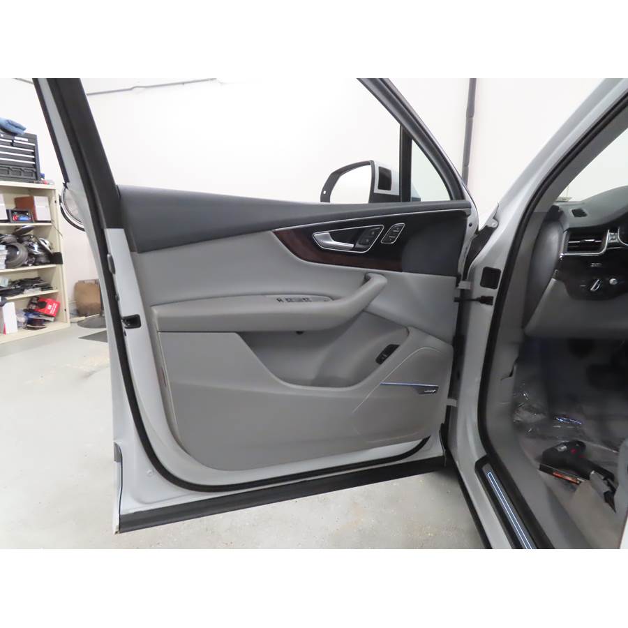 2022 Audi Q7 Front door speaker location