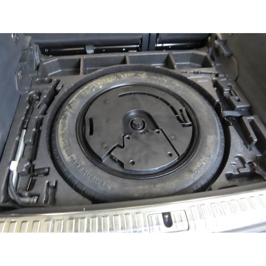 2022 Audi Q3 Under cargo floor speaker location