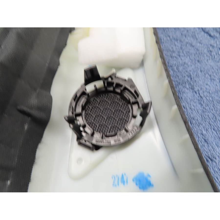 2022 Audi Q3 Front pillar speaker removed