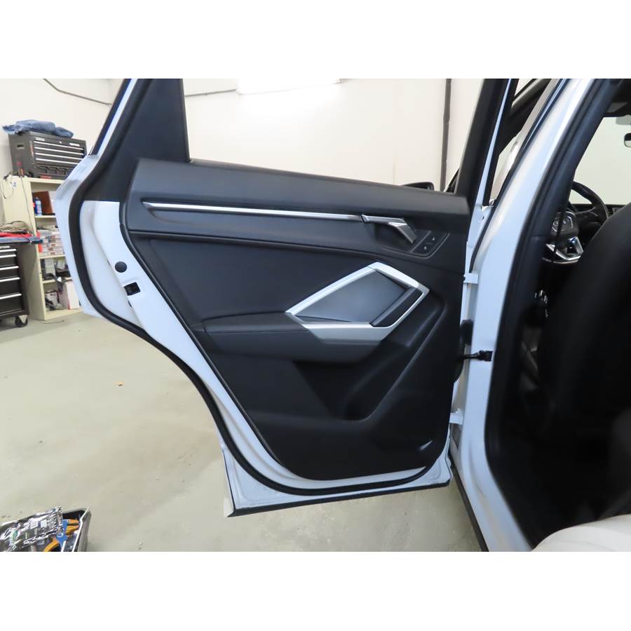 2023 Audi Q3 Rear door speaker location