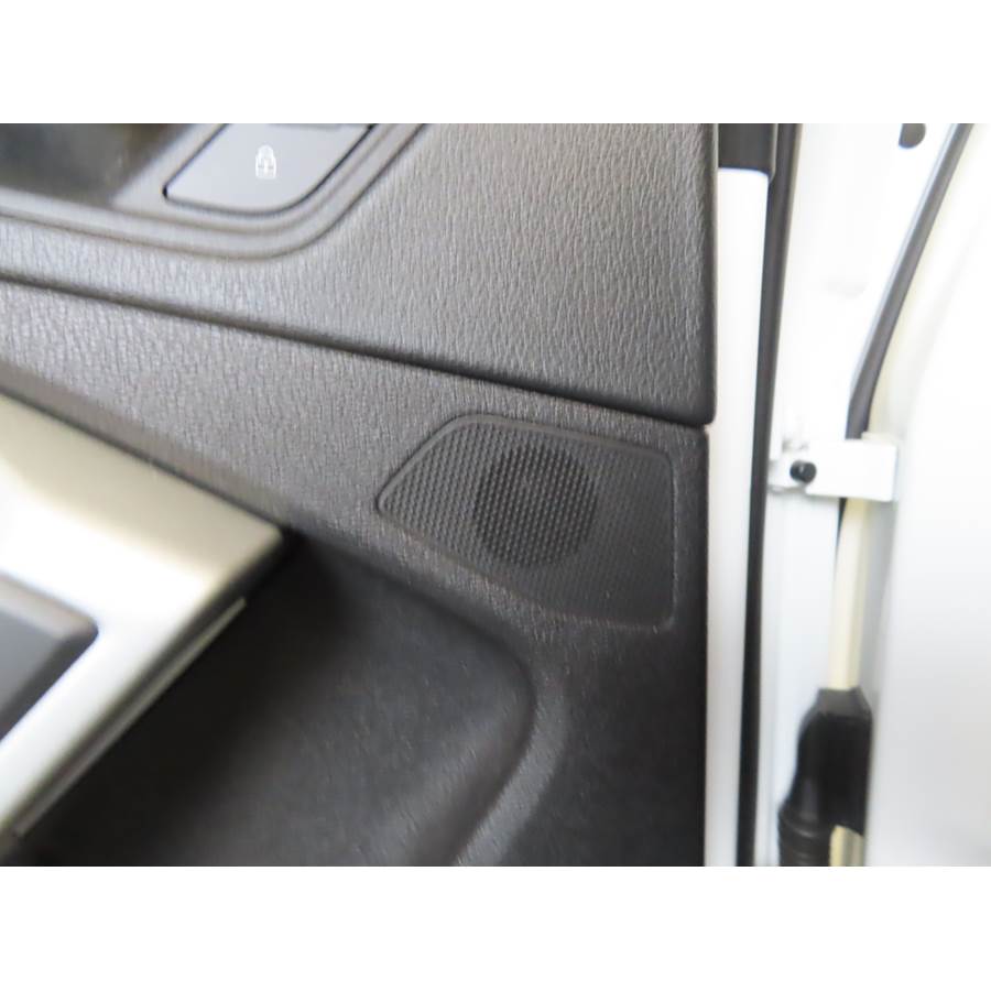 2021 Audi Q3 Rear door tweeter location