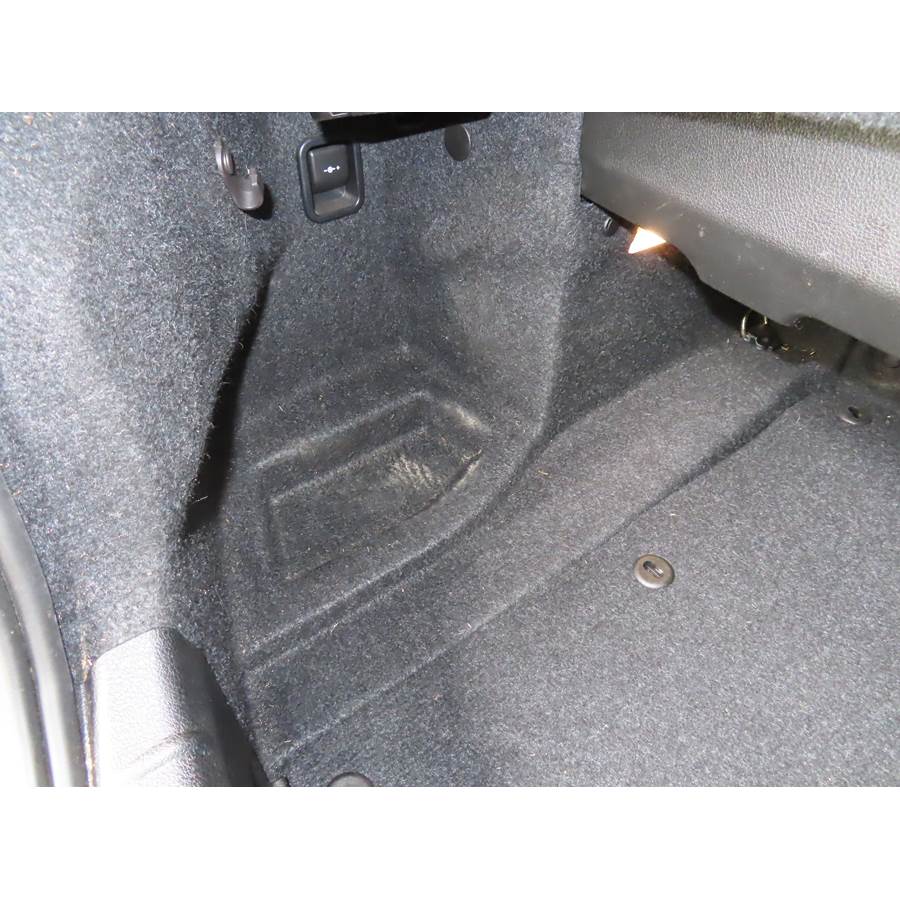 2015 BMW 2 Series Factory amplifier location