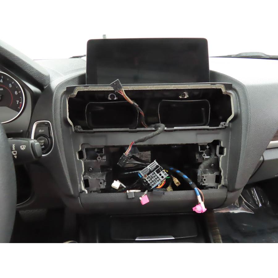 2015 BMW 2 Series Factory radio removed