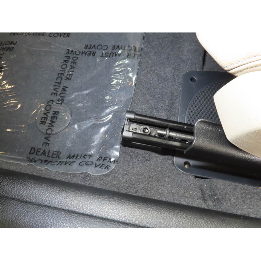 2015 BMW 2 Series Under front seat speaker location