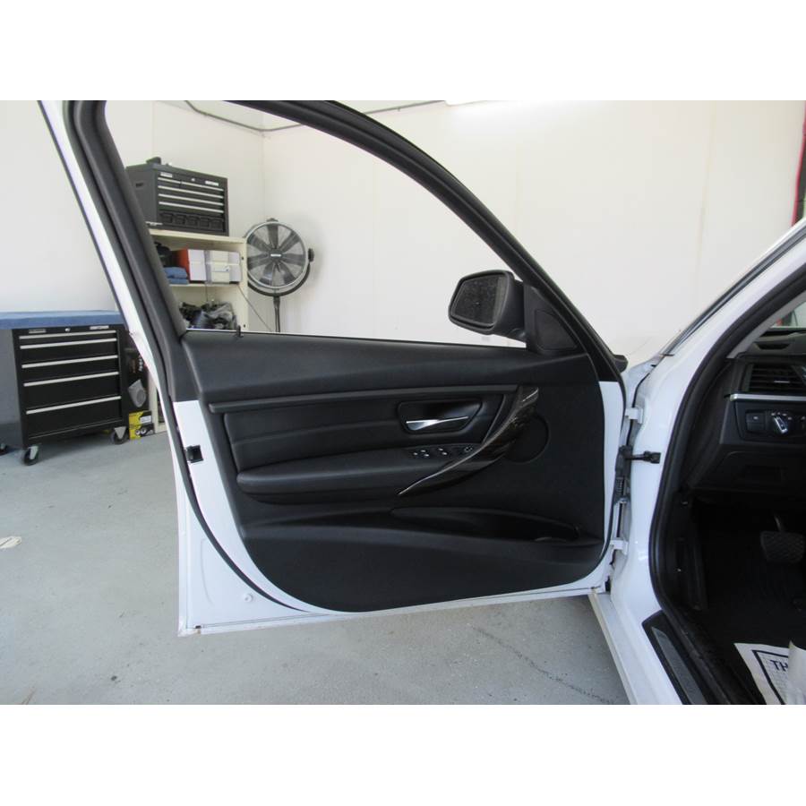 2014 BMW 3 Series Front door speaker location