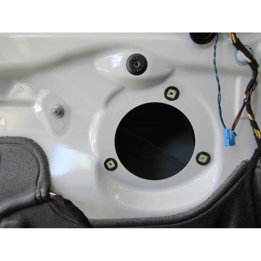 2015 BMW 3 Series Front door midrange removed