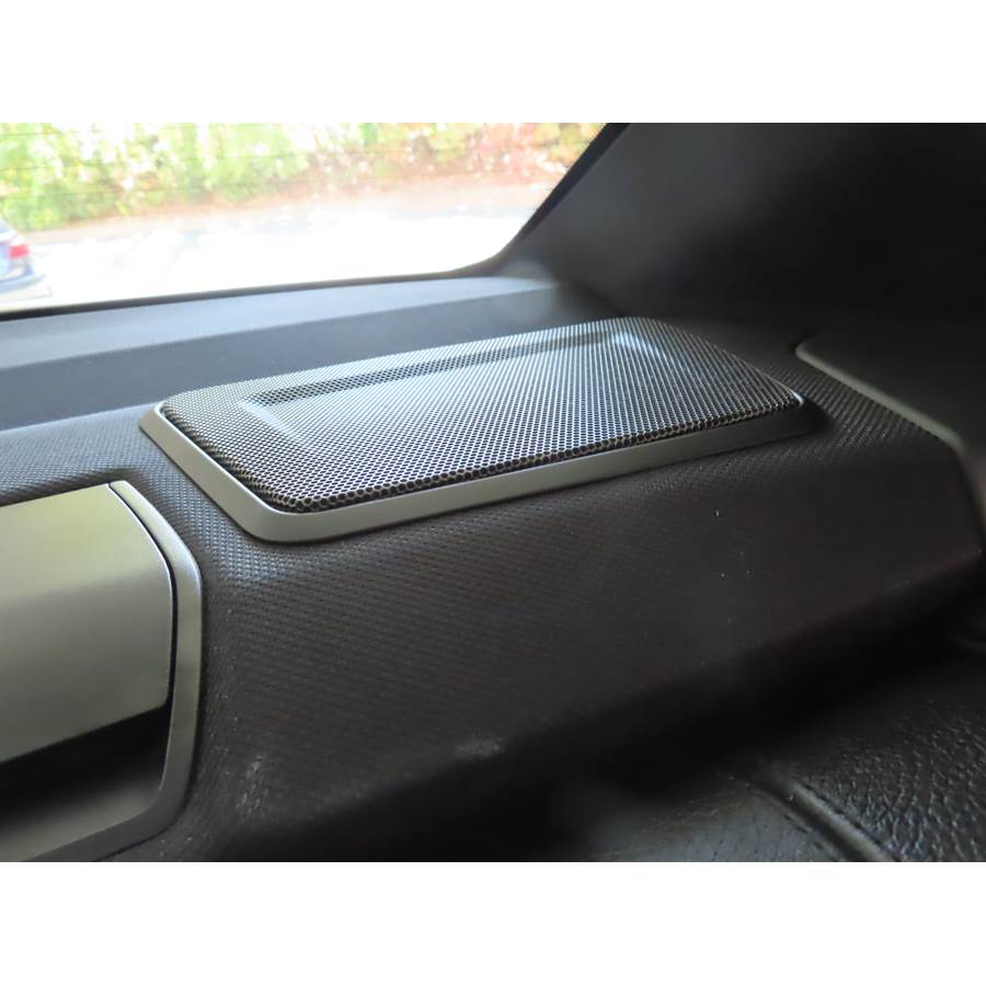 2013 BMW 3 Series Rear deck speaker location