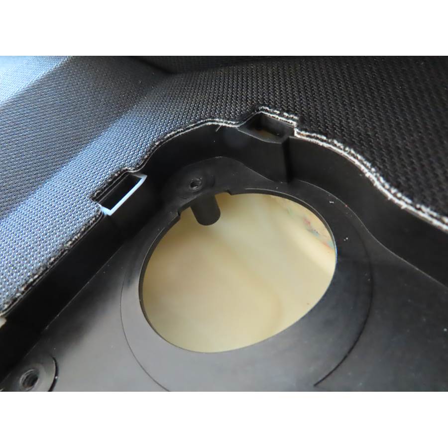 2013 BMW 3 Series Rear deck tweeter removed