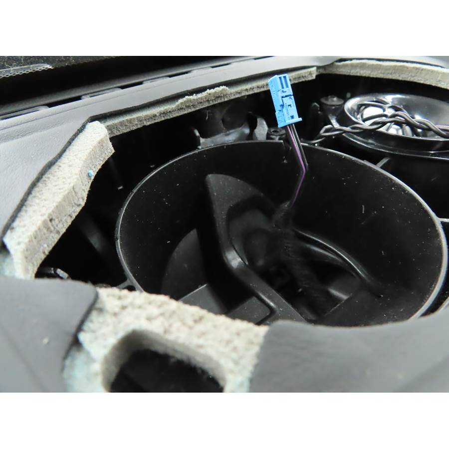 2017 BMW 4 Series Center dash speaker removed