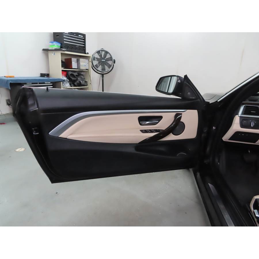 2016 BMW 4 Series Front door speaker location