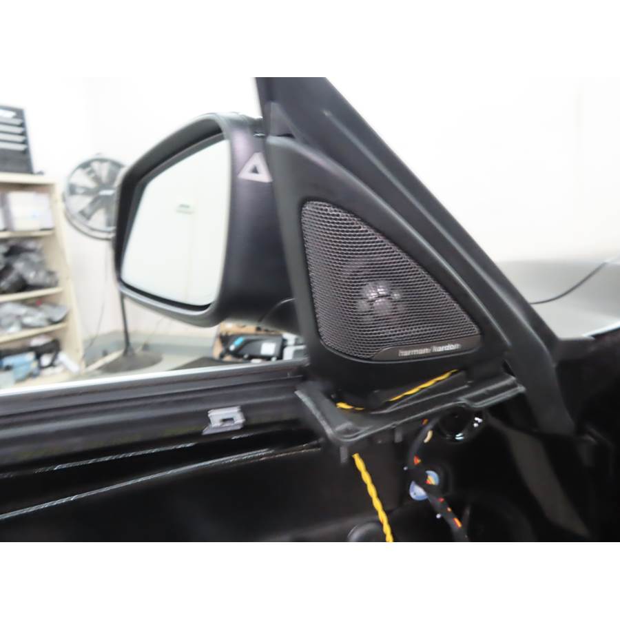 2016 BMW 4 Series Front door tweeter location