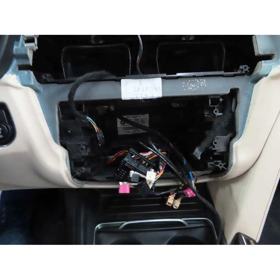 2019 BMW 4 Series Factory radio removed