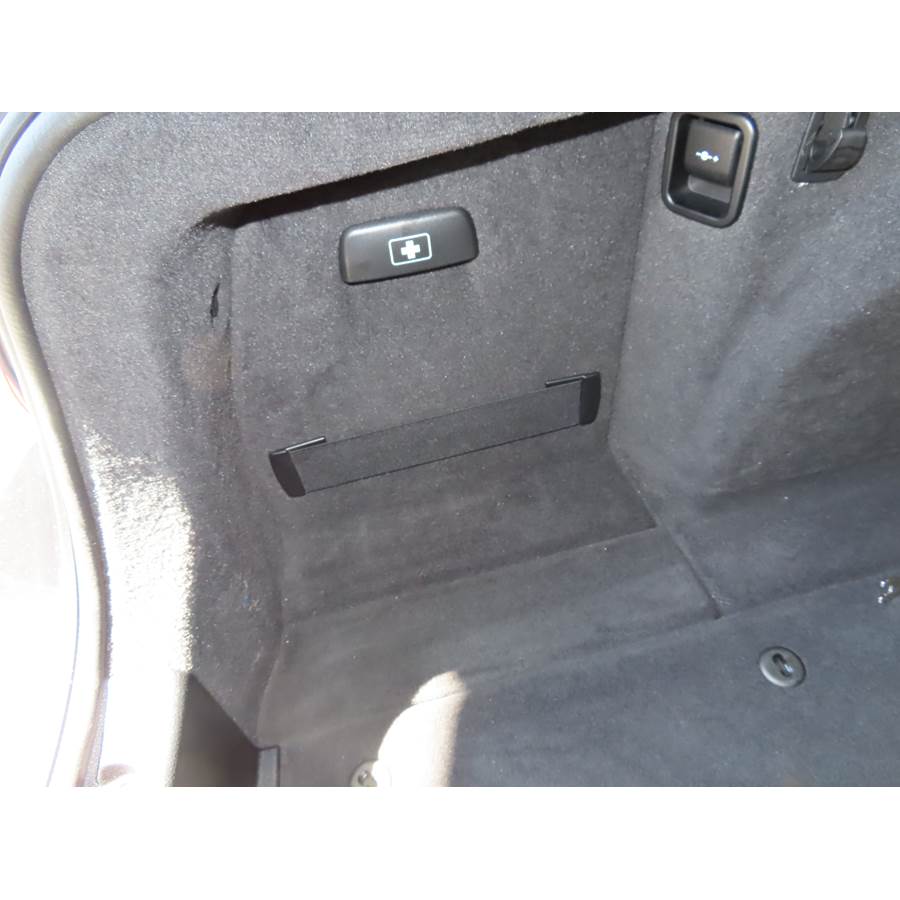 2015 BMW 4 Series Gran Coupe Factory amplifier location