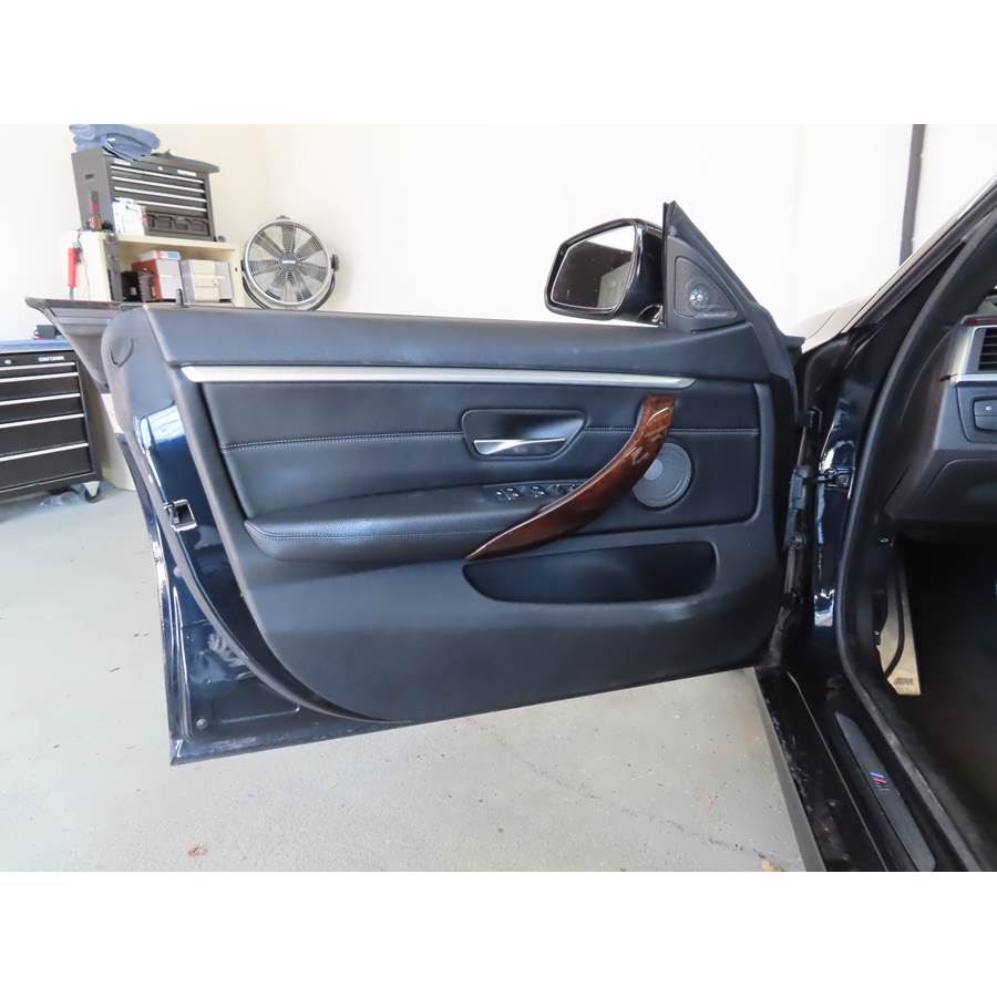 2018 BMW 4 Series Gran Coupe Front door speaker location