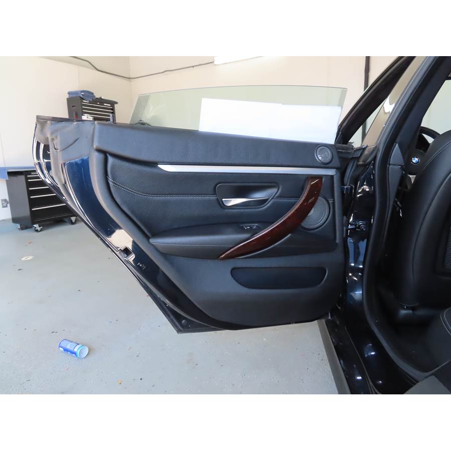 2015 BMW 4 Series Gran Coupe Rear door speaker location