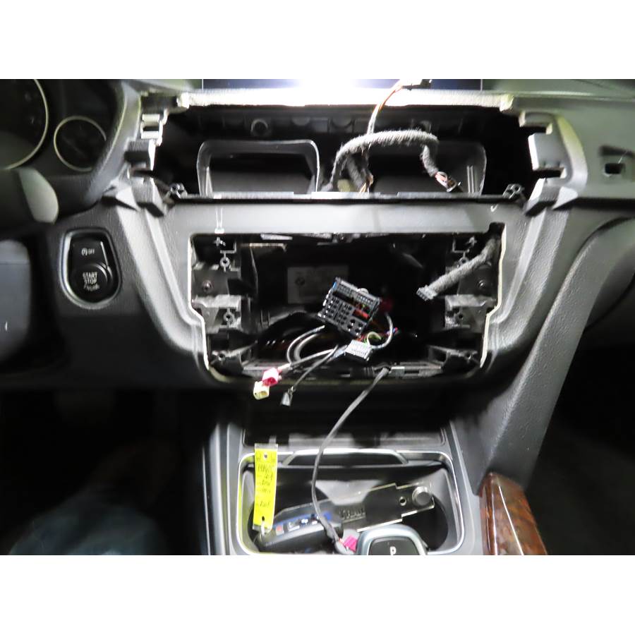 2017 BMW 4 Series Gran Coupe Factory radio removed