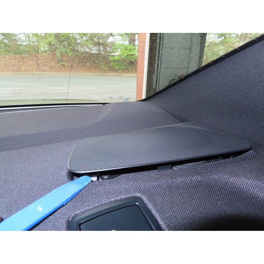 2017 BMW 5 Series Rear deck speaker location