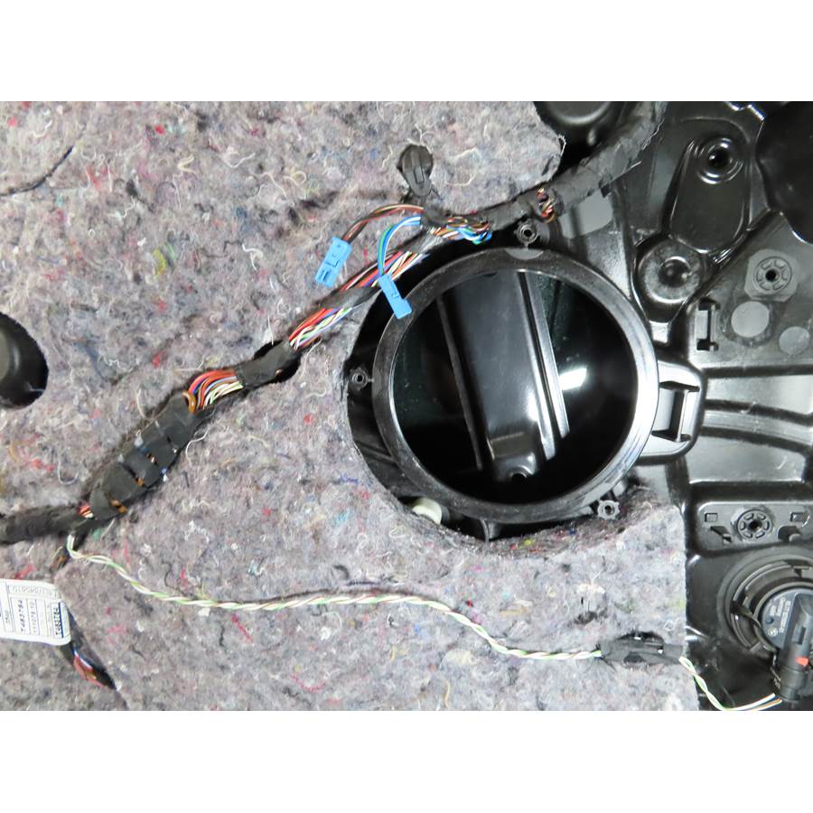 2017 BMW 5 Series Front door midrange removed