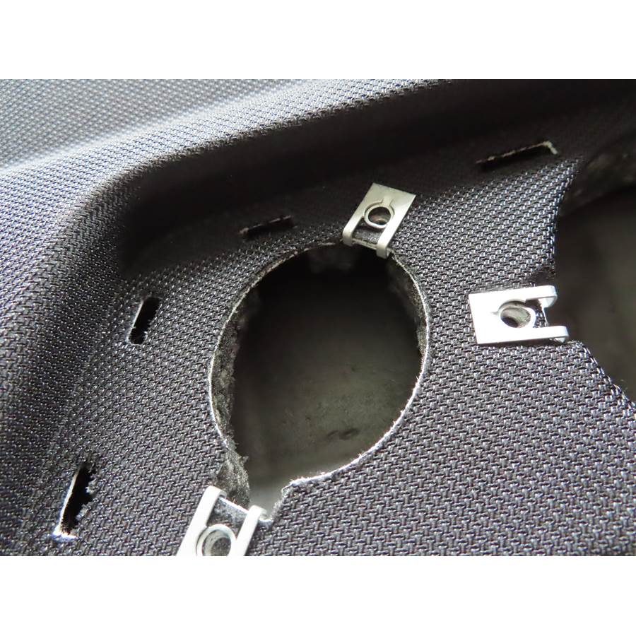 2020 BMW 5 Series Rear deck tweeter removed