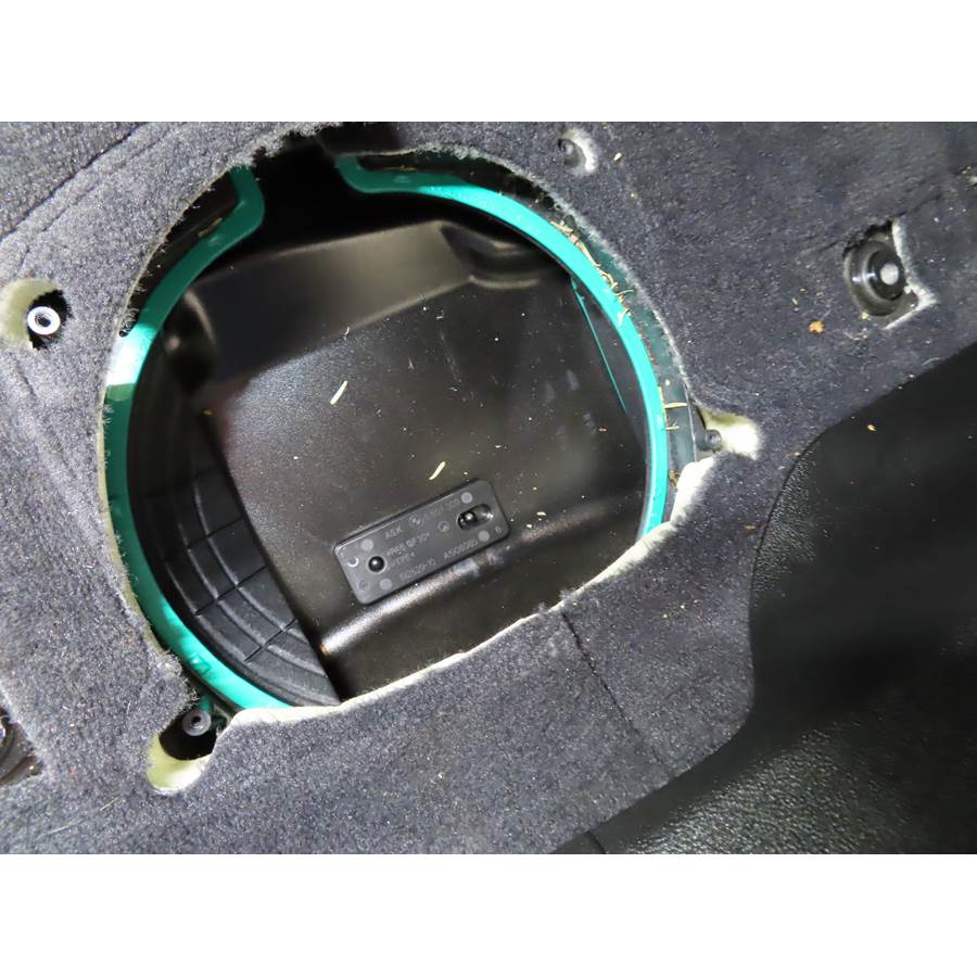 2020 BMW 5 Series Under front seat speaker removed