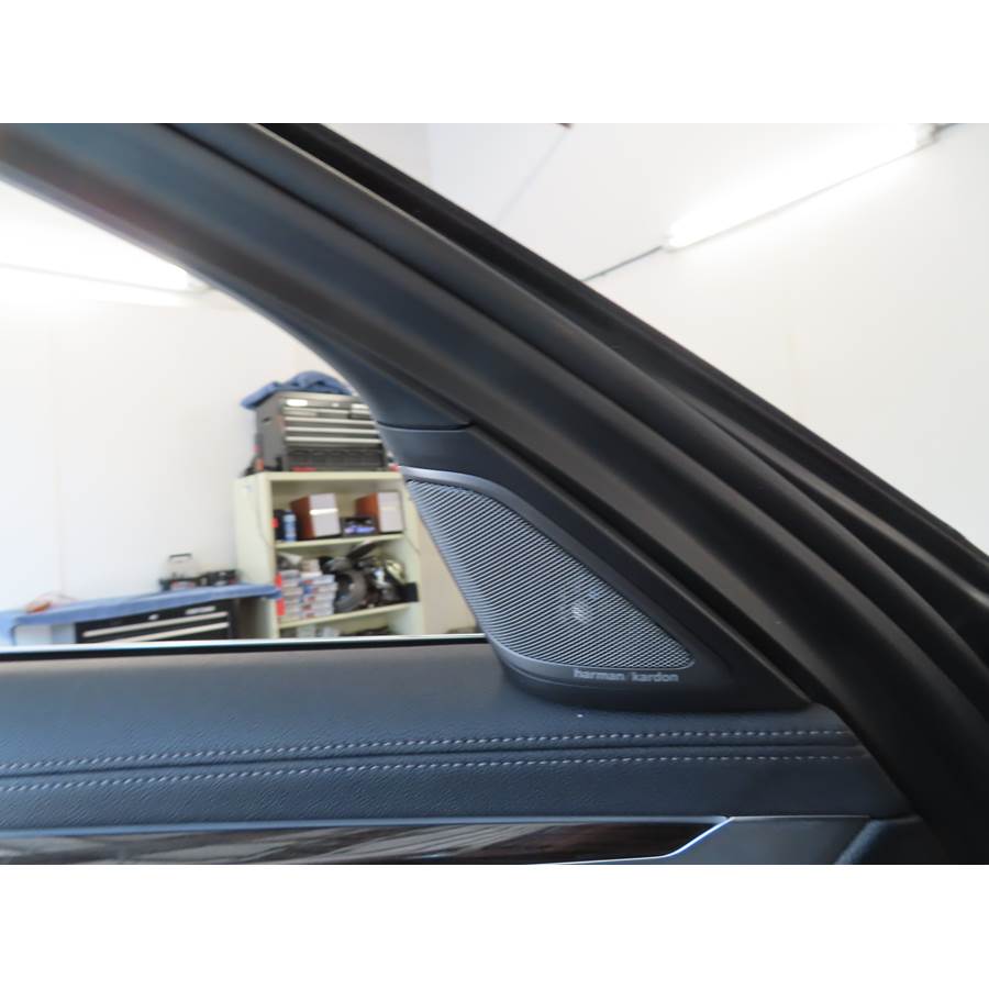 2019 BMW 7 Series Front door tweeter location